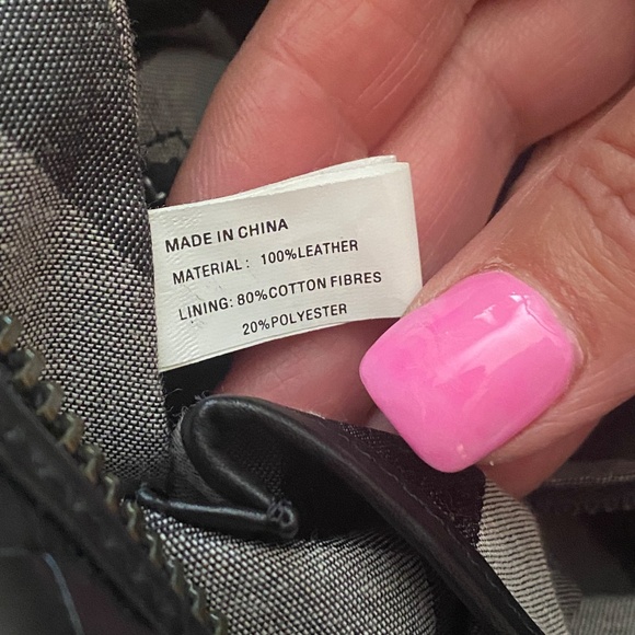 NEW Christopher Kon 100% Genuine Woven Leather Satchel Black - Bottega V Style - Picture 5 of 5